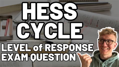 Hess Cycle Exam Question OCR Chemistry Level Of Response YouTube