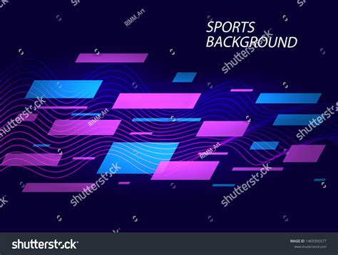 Sport Background Abstract Speed Wave Graphic Stock Vector Royalty Free