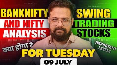 Tuesday 9th Jul 2024 Big Gap Up Down Nifty Bank Nifty Prediction