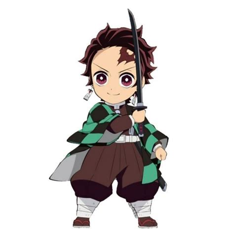 Demon Slayer Tanjiro Kamado Official Art Chibi Anime Fr Chibi Anime