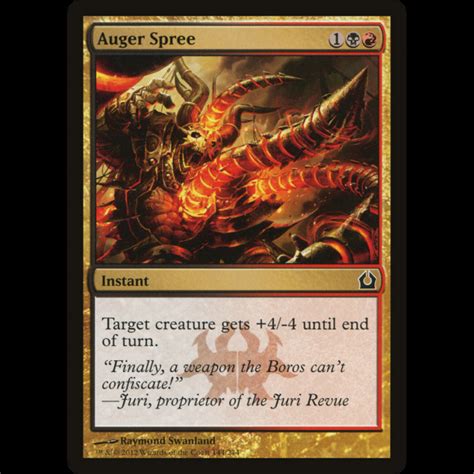 Mtg Auger Spree Return To Ravnica Madtoyz