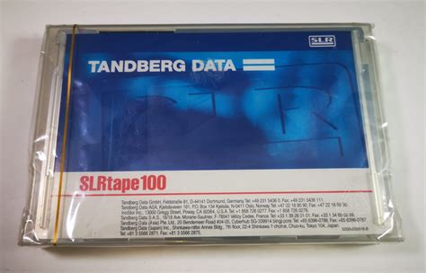 Tandberg Slrtape 100 100gb Slr Data Tape