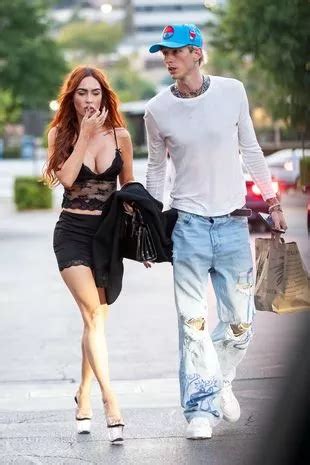 Megan Fox Sizzles In Lingerie And Stripper Heels As She Reunites With