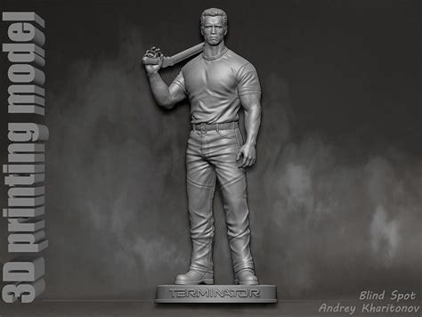 TERMINATOR 2 3D model 3D printable | CGTrader