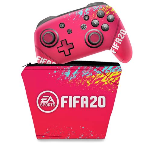 Capa Case E Skin Adesivo Nintendo Switch Pro Controle Fifa 20 Submarino