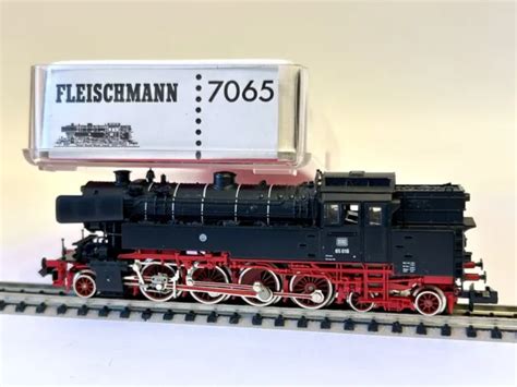 FLEISCHMANN 7065 BR 65 018 Tenderlok Dampflok DB Spur N Lokomotive OVP