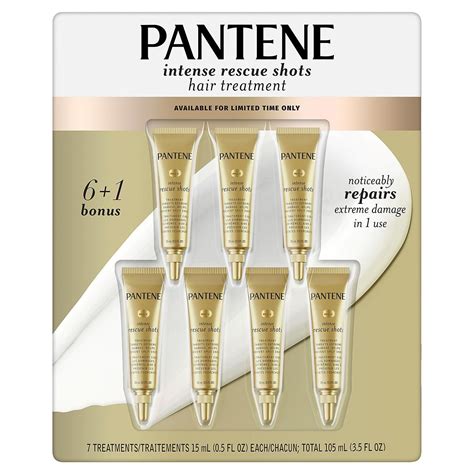 Pantene Pro V Intense Rescue Shots Hair Ampoules For Intensive Repair