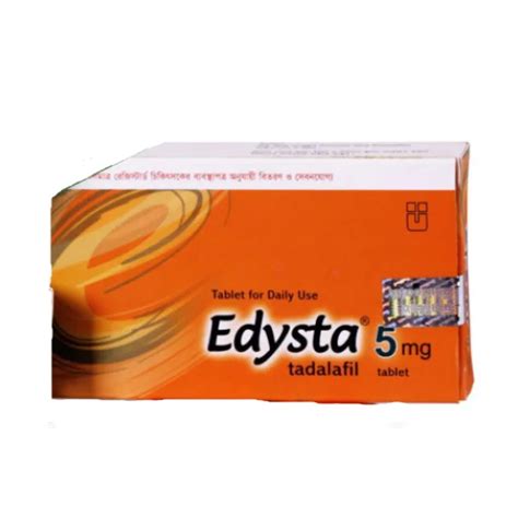 Buy Edysta 5 mg Tab from online pharmacy in Bangladesh। Diabetesstore