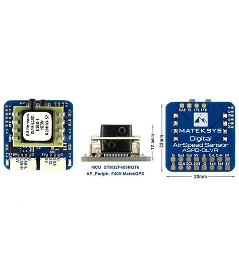 Matek ASPD DLVR Digital AirSpeed Sensor