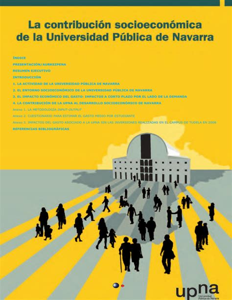 Impacto socioeconómico Universidad Pública de Navarra