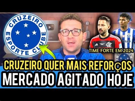 SAMUEL VENÂNCIO AS NOVIDADES DESTA QUINTA NO CRUZEIRO SITUAÇÃO DE