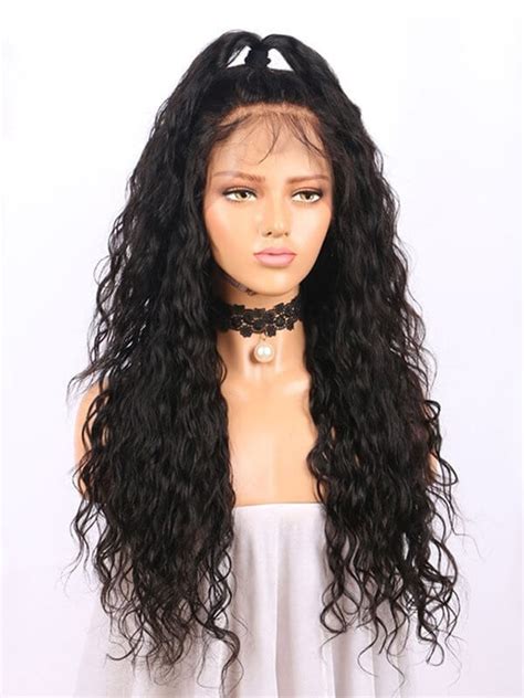 Magic Love Human Virgin Hair Pre Plucked Lace Front Wig And Full Lace