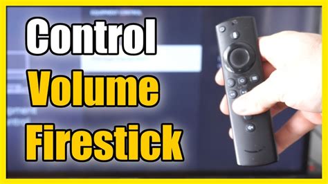 How To Sync Firestick Remote To TV Volume Add TV Easy Tutorial