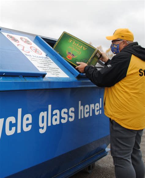 Traveling Glass Recycling Bin Makes December Appearance Prc