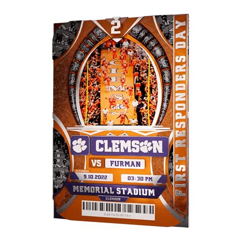 Clemson v Furman Football Basic Ticket - Collection | OpenSea