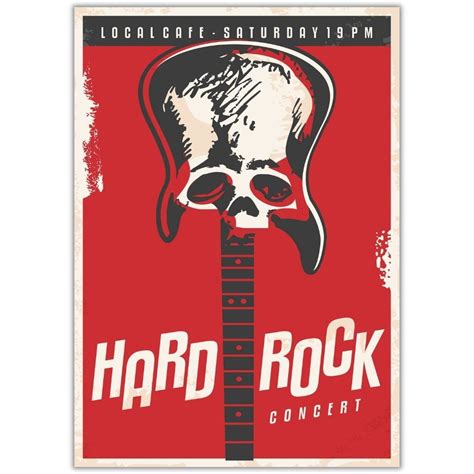 Plakat Music Graphic Hard Rock Neoformat