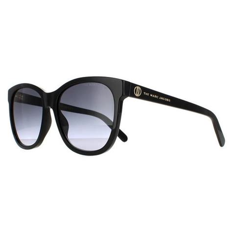 Sunglasses Square Black Dark Grey Gradient Marc 527s Marc Jacobs