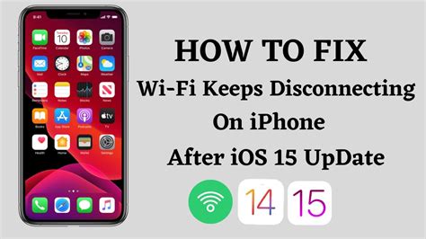 Ios Fix Wi Fi Keeps Disconnecting From Iphone Ipad How To Fix