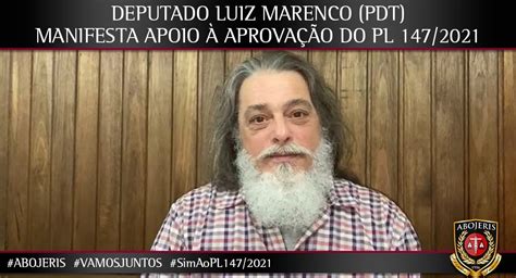 Deputado Luiz Marenco Pdt Manifesta Apoio Aprova O Do Pl