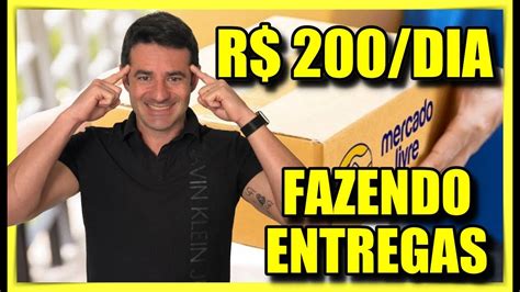 🛑 Como Ganhar Dinheiro Com O Mercado Livre Como Fazer Entregas Para O