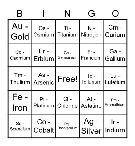 Dormehi Symbo Game Bingo Card