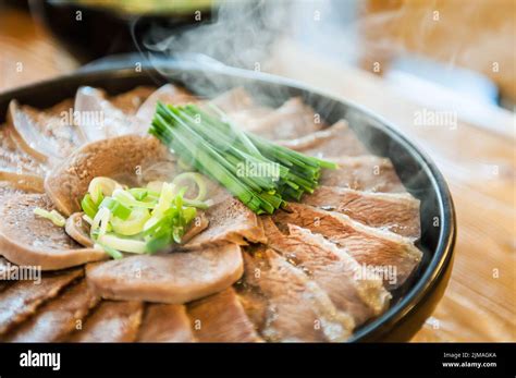 South Koreas Beef Steamed Food Stock Photo Alamy
