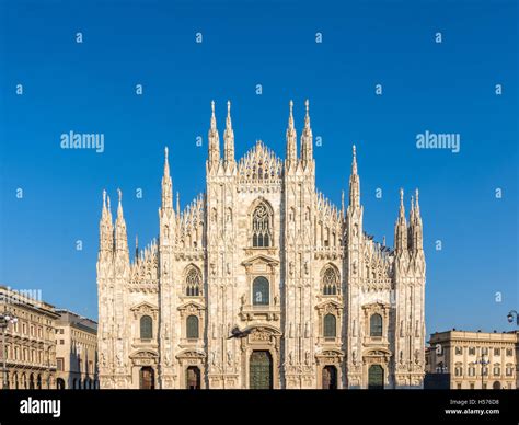 Duomo Di Milano The Cathedral Church Of Milan Lombardy Northern