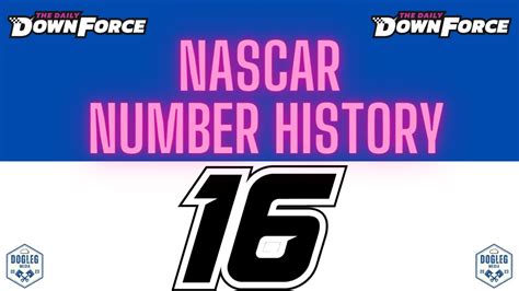 NASCAR Number History 16 YouTube