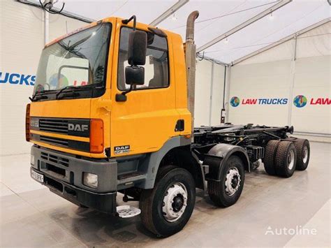 Daf Cf X Day Cab Hookloader Hook Lift Truck For Sale United