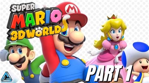 Lets Play Super Mario 3d World Part 1 Switch Youtube