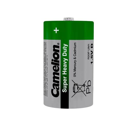 Camelion Super Heavy Duty Mono D R20 Zink Kohle Batterie 10 X 2er