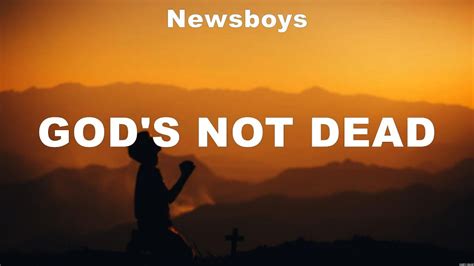 Newsboys Gods Not Dead Lyrics Lauren Daigle Chris Tomlin Hillsong United Youtube