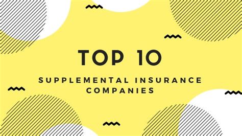 10 Best Supplemental Insurance Companies Mwg Direct Blog