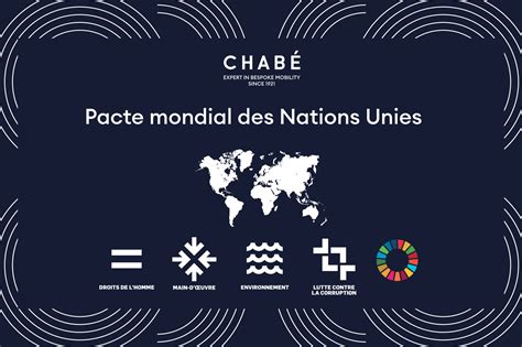 Chabé rejoint le Pacte mondial des Nations Unies