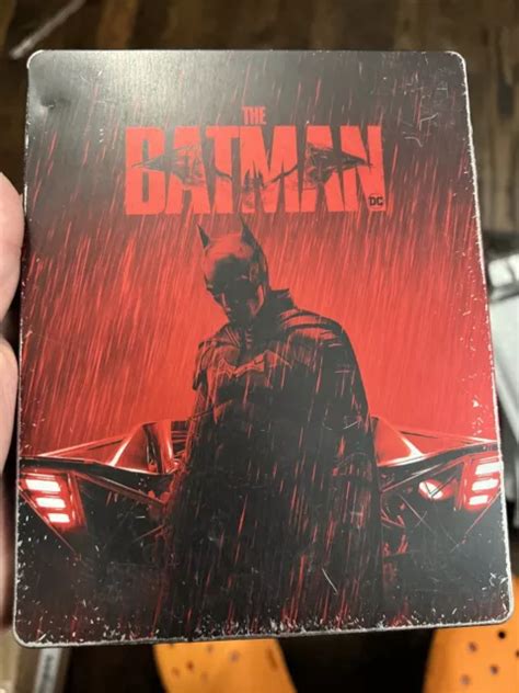 THE BATMAN 2022 Steelbook 4K Ultra HD Blu ray copie numérique