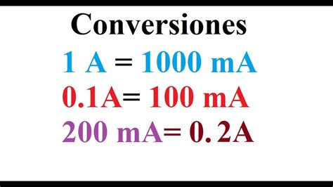 Como Convertir Amperios A Watts Rivadas