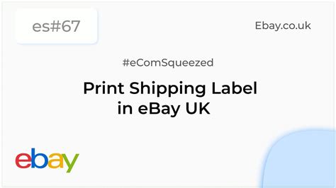 How To Print EBay UK Shipping Label With Royal Mail And Paypal For