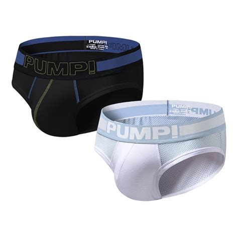 Pcs Pump Ins Style Quick Dry Spandex Logo Briefs Men Bikini Gay Men