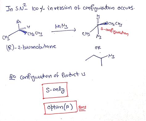 Solved 11 When R 2 Bromobutane Undergoes An SN2 Reaction With