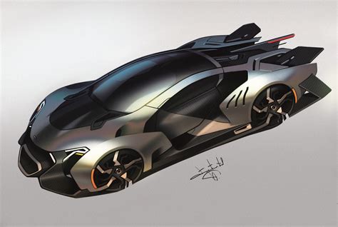 ArtStation - sport car sketch, Aleksandr Sidelnikov | Car sketch ...