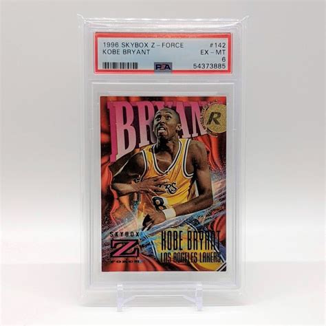 Skybox Z Force Kobe Bryant Rc Rookie Card Psa Hall Of