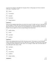 AMU Math302 Week 1 Test Docx A Group Of Test Subjects Is Divided Into