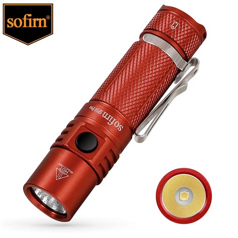 Sofirn Sp Pro Poderosa Lm Edc Lanterna Lh D Led Tocha