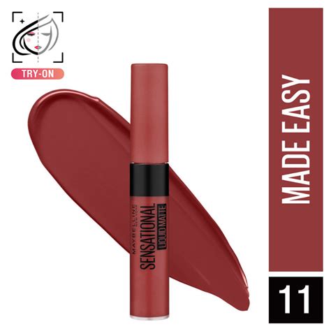 Maybelline New York Sensational Liquid Matte Lipstick 08