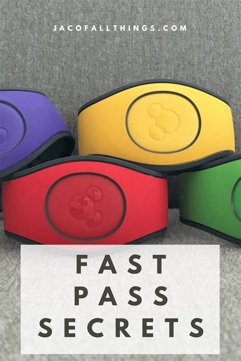 Disney FastPass Secrets - The Ultimate Guide to Booking FastPass ...