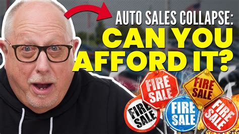 Car Market CRISIS Unbelievable Prices Sales Plummet YouTube