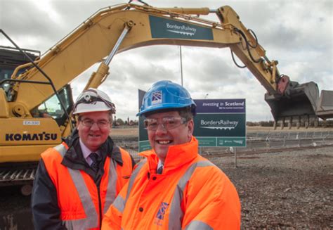 Bam Nuttall Starts £295m Borders Railway Main Works Construction