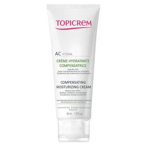 Topicrem AC Hydra Crème Hydratante Compensatrice 40ml