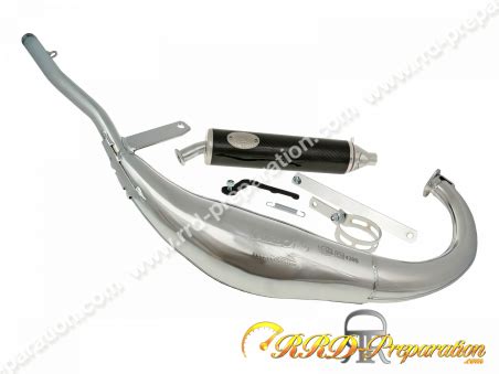 Pot D Chappement Turbokit Tk Chrome Racing Carbone Passage Bas Pour