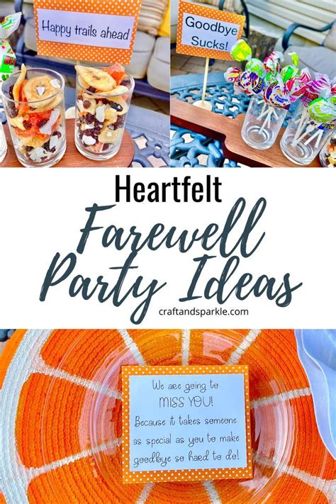 Goodbye Party Ideas Abschiedsfeier Feier Umzug
